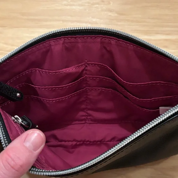 Nine West Leopard-Print Wristlet with Gold Plaque - Picture 4 of 8